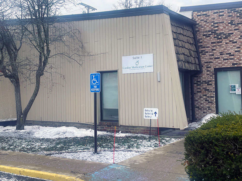 Cardiac Mediation Center entrance web