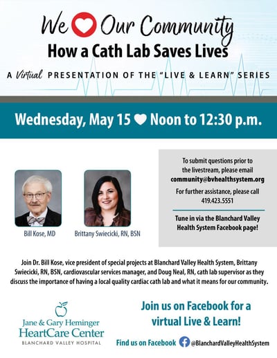 How a Cath Lab Saves Lives advert