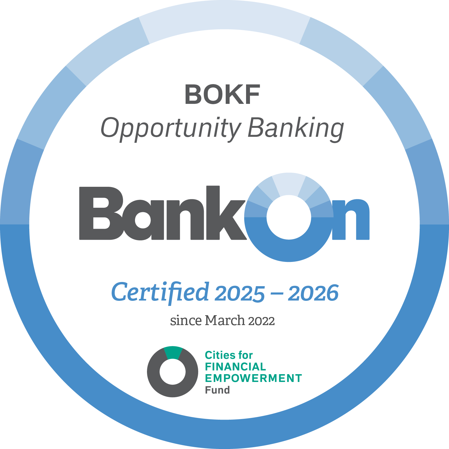 BankOn Certified logo