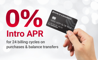 0% Intro APR for 24 billing cycles on purchases and balance transfers