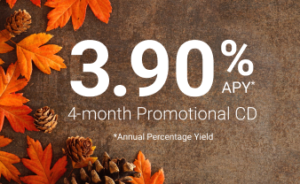 3.90% APY 4-month cd