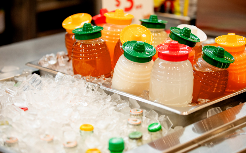 Supermercados Morelos iced drinks