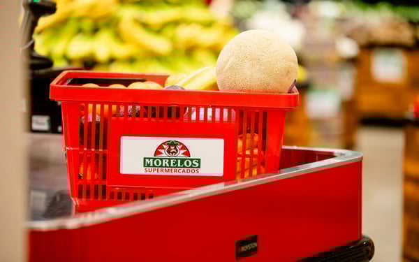 Supermercados Morelos shopping basket