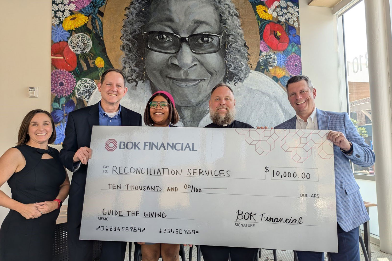 BOK Financial employees giving back in the community