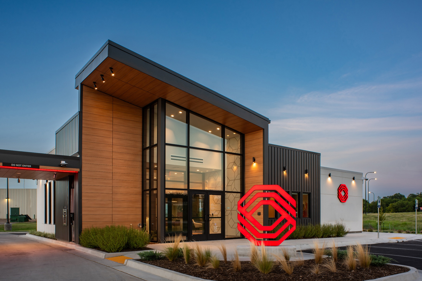 Vista exterior de la ubicación de BOK Financial