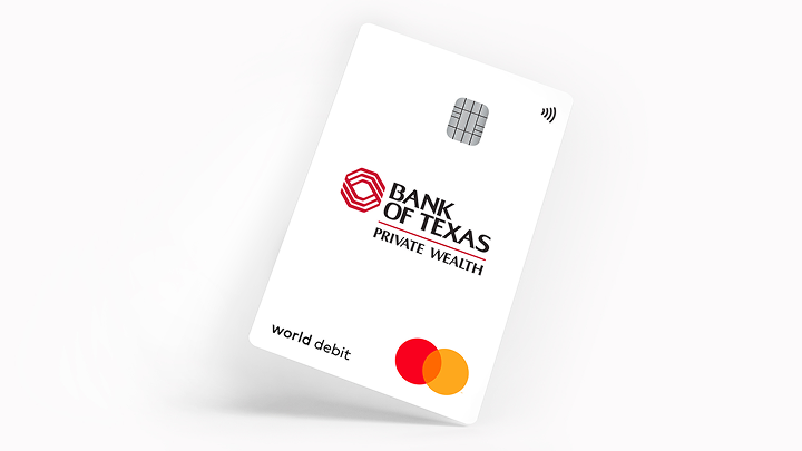 BOKF Mastercard debit card
