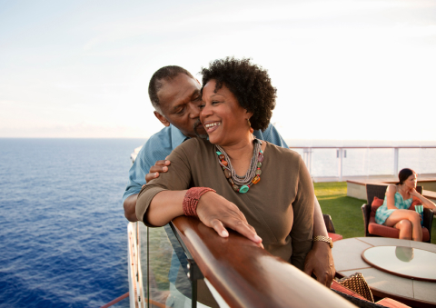 Couple enjoying golden years