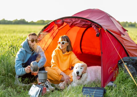 Campers planning for their financial future