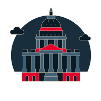 Icon of Texas State Capital building