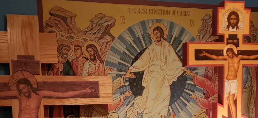 St. Nektarios Church mural