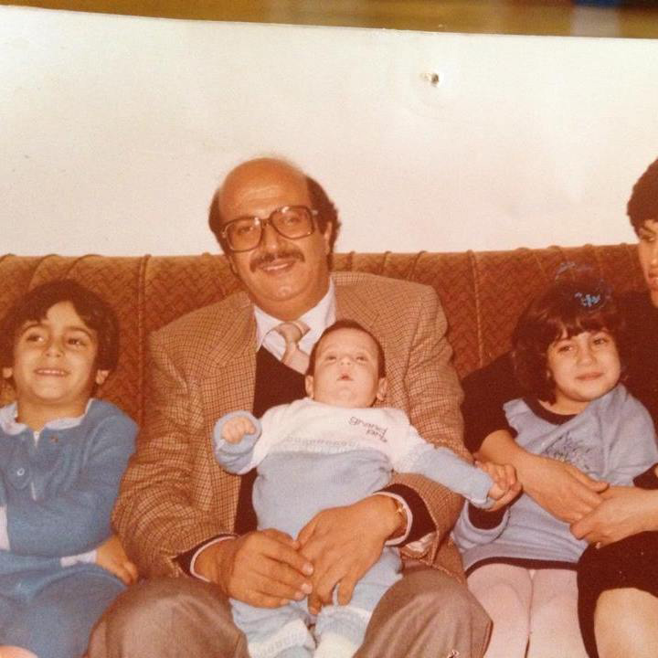 Familia Jabara en los años 1980