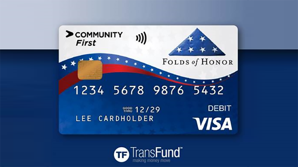Folds of Honor credit card affinity program