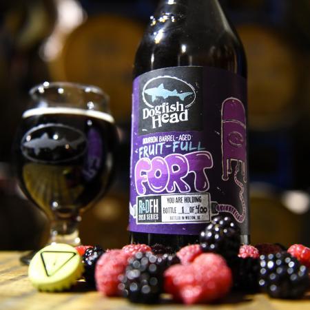 Bourbon Barrel-Aged Fruit-Full Fort by Dogfish Head Craft Brewery