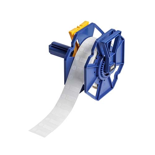 Roll of Brady cryogenic polypropylene lab labels for J7300 inkjet printer.
