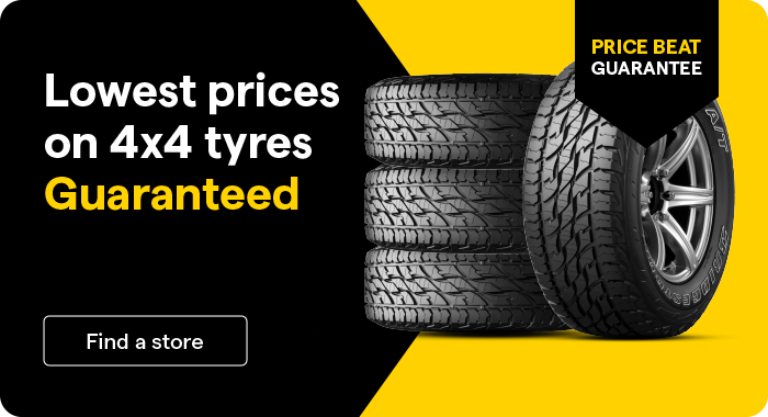 Lowest tyre prices guaranteed