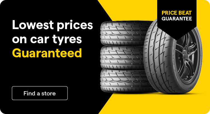 Lowest tyre prices guaranteed