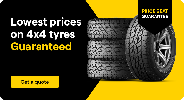 Lowest tyre prices Guaranteed