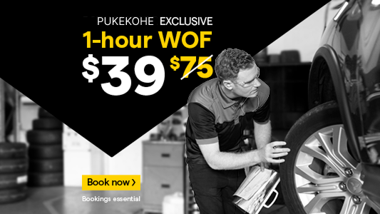 Pukekohe WOF Offer