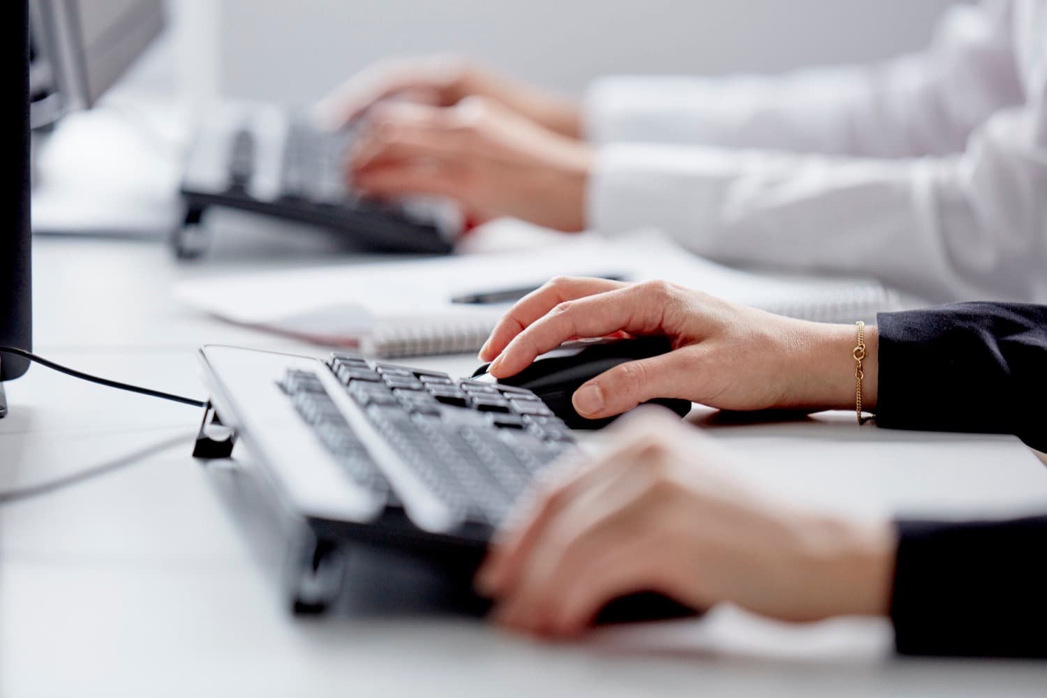 Tastatur ohne Schrift