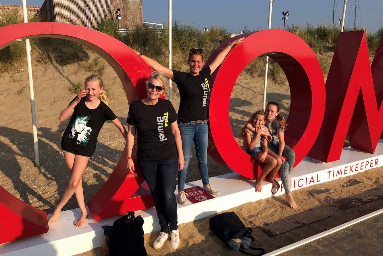 Femke Dijkstra and Maritska Aarts of the Brunel Foundation
