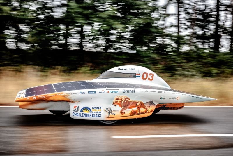 Card Brunel Solar Team Instagram
