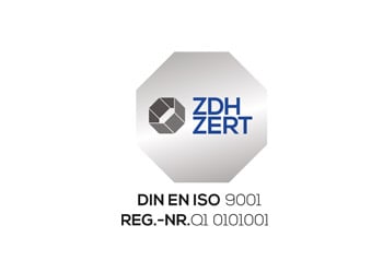 Card DIN EN ISO 9001