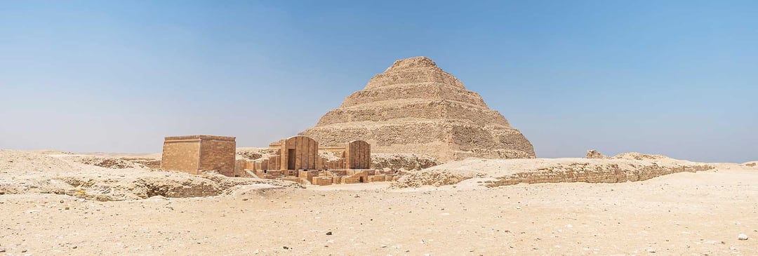 Imhotep was the first architect, engineer and project manager for the Pyramid of Djoser