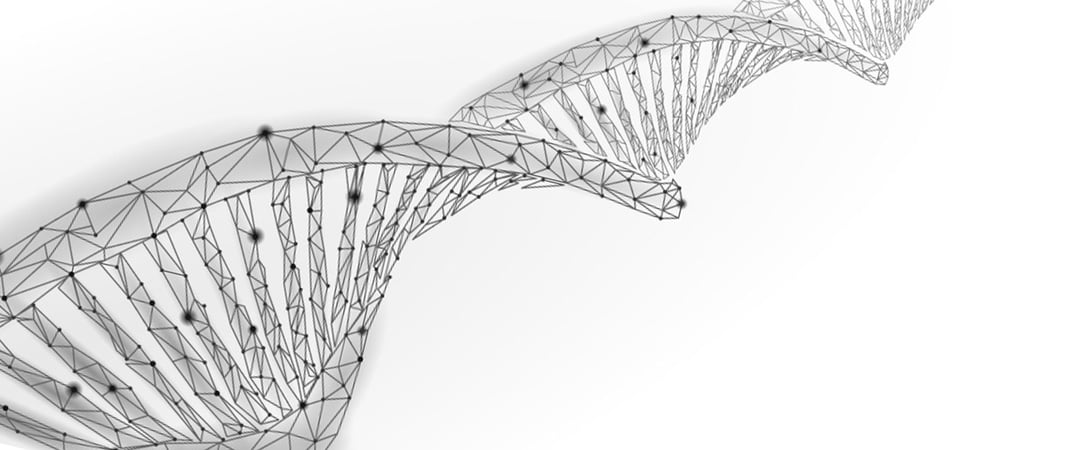 Illustration of DNA helix structure