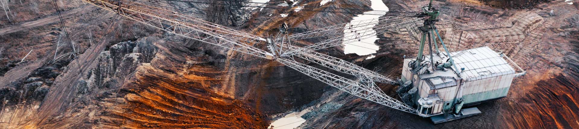 Mine site for rare earth minerals