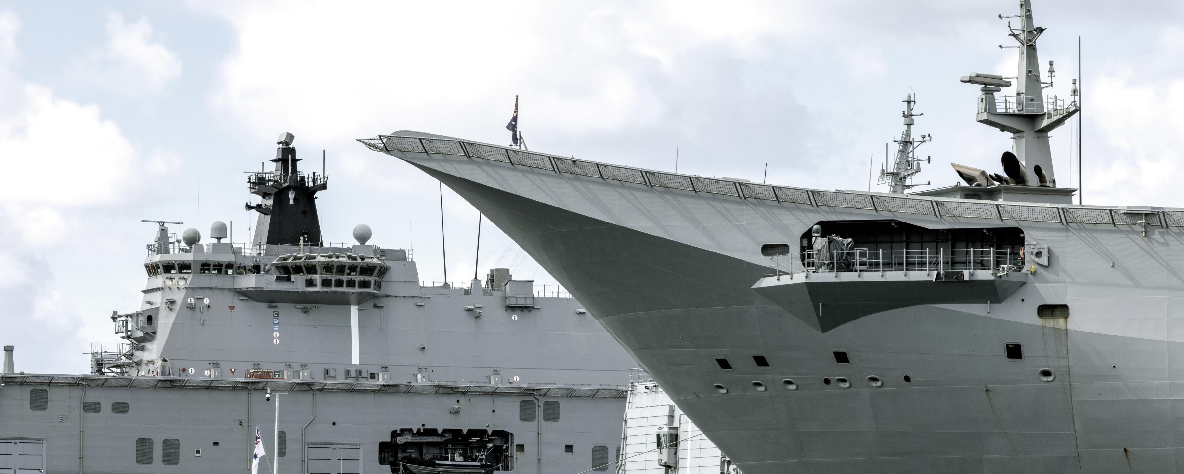 Australian warship