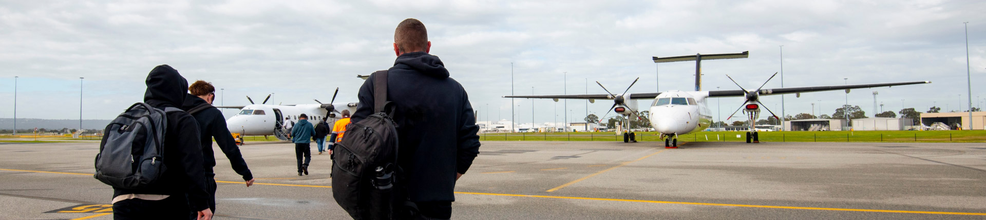 FIFO jobs Australia workforce at regional airport going to site