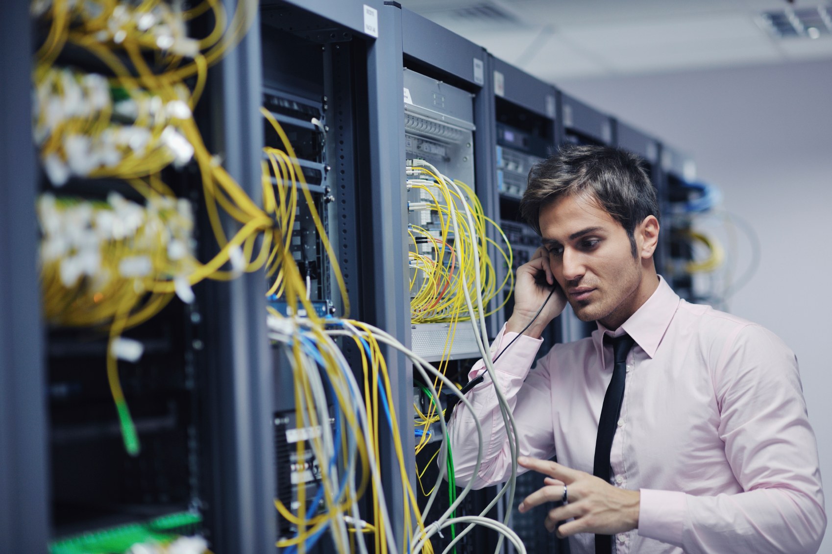 ict man in servers
