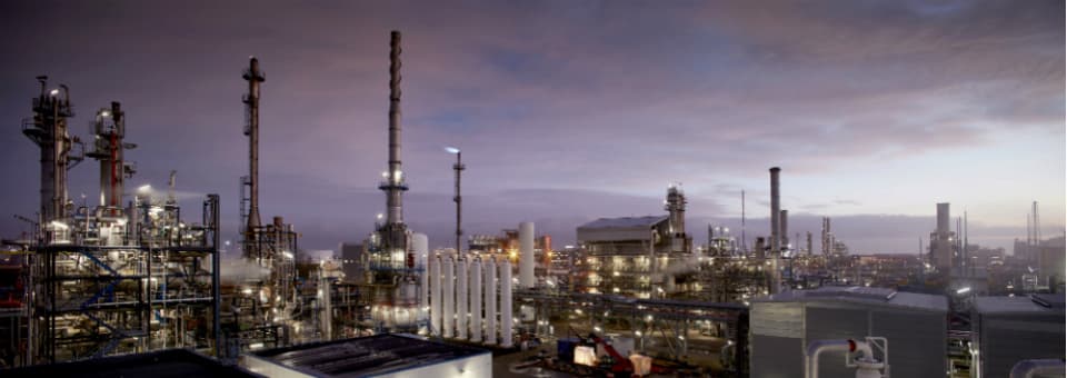 Oil and gas refinery