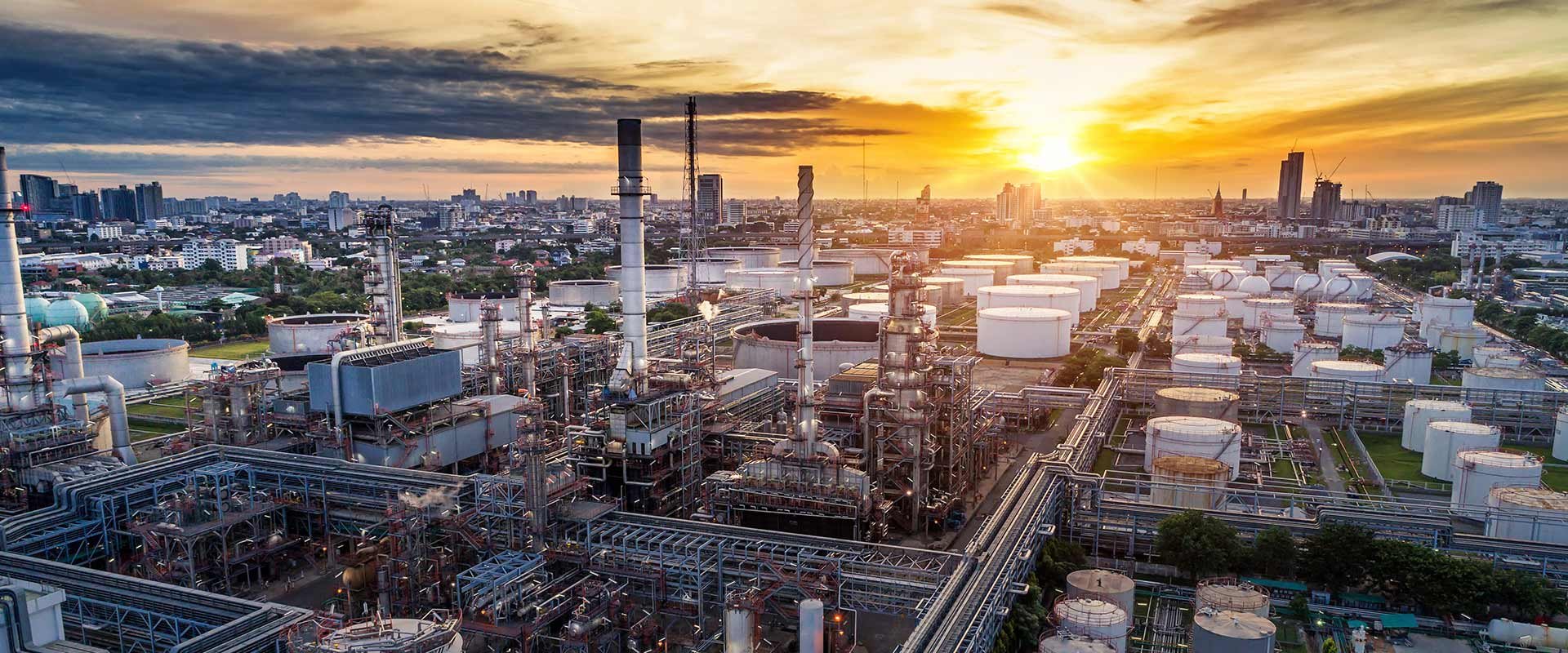 Gas-facility-skyline
