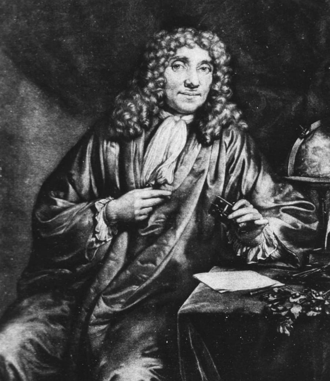 Scientist Antoni van Leeuwenhoek