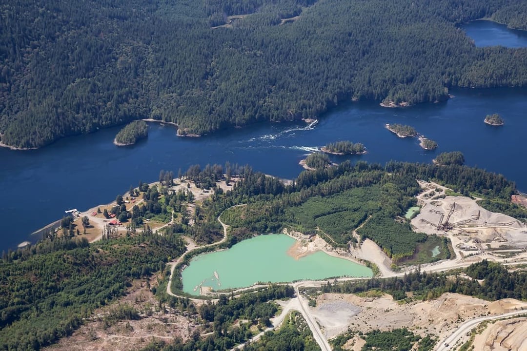 Ariel View Canada Mine