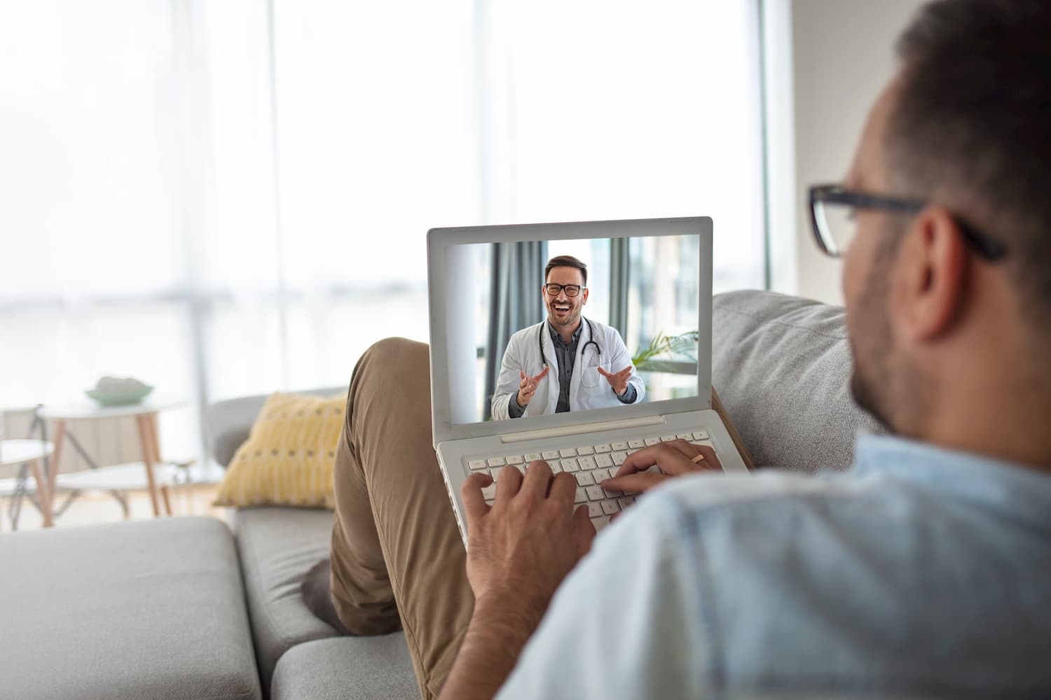Virtual conversation with doctor