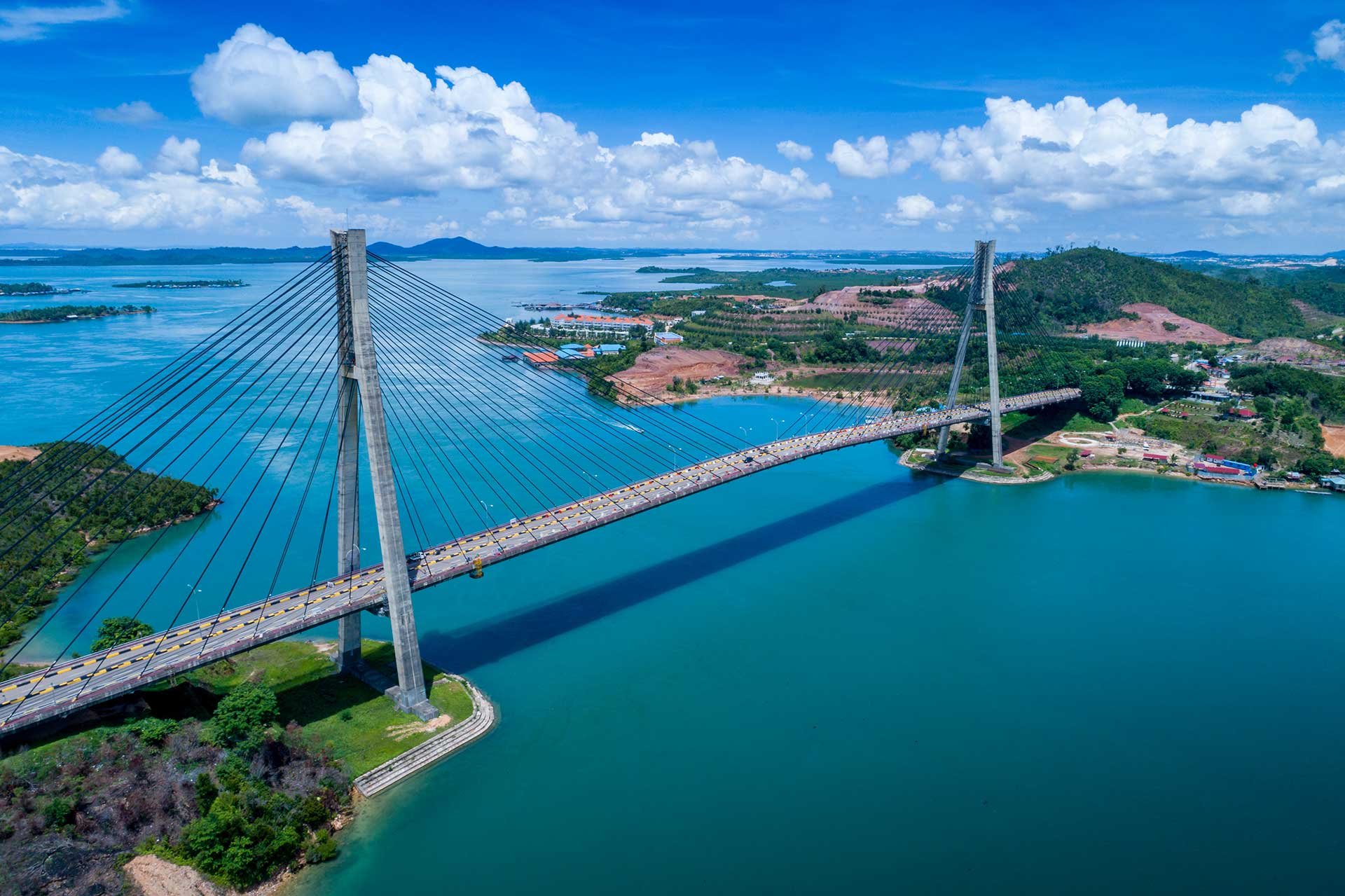 Batam bridge, Indonesia