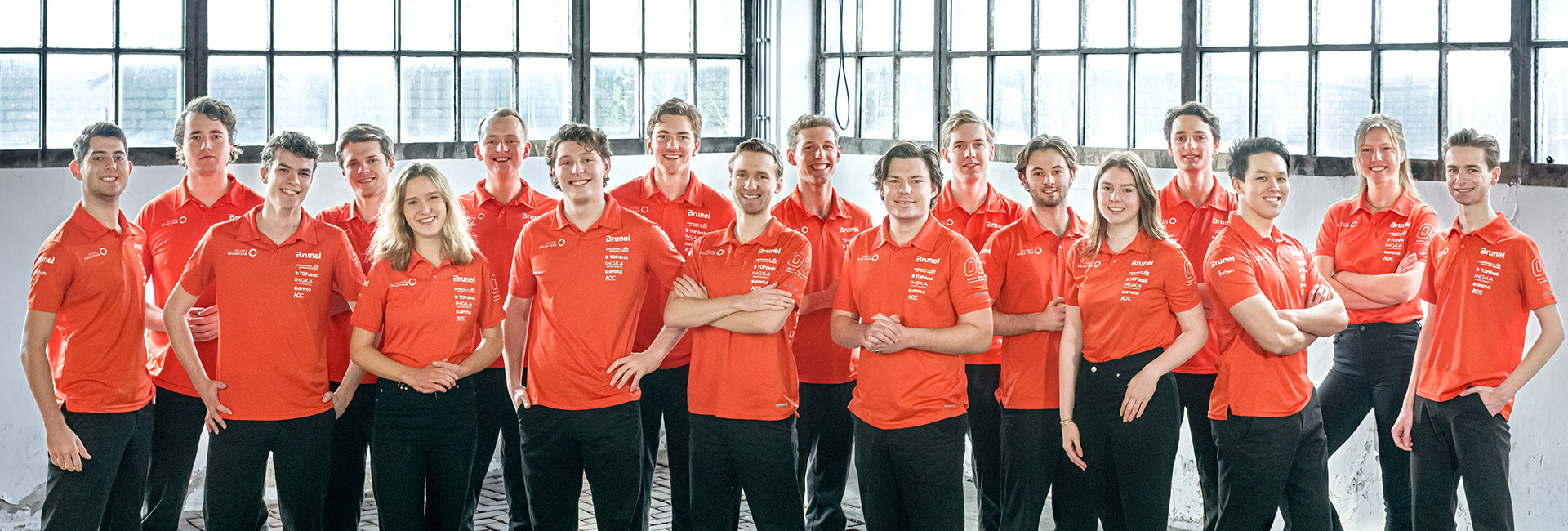 Brunel Solar Team Nuna 12 teamfoto