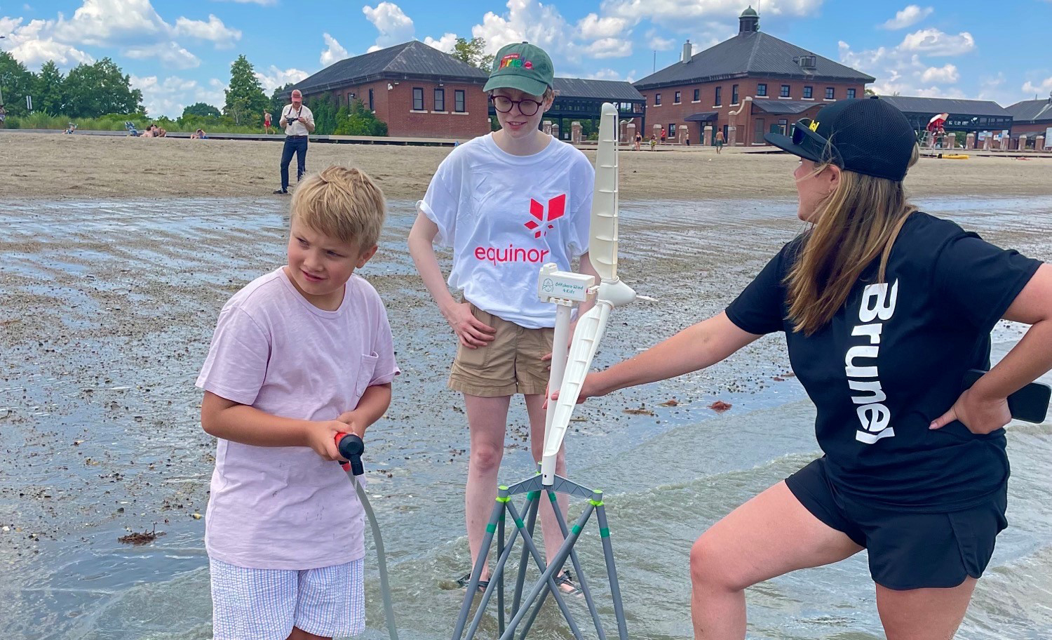 windturbines bouwen tijdens ons windenergie family event