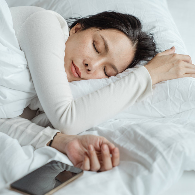 Een goede nachtrust helpt tegen werkstress