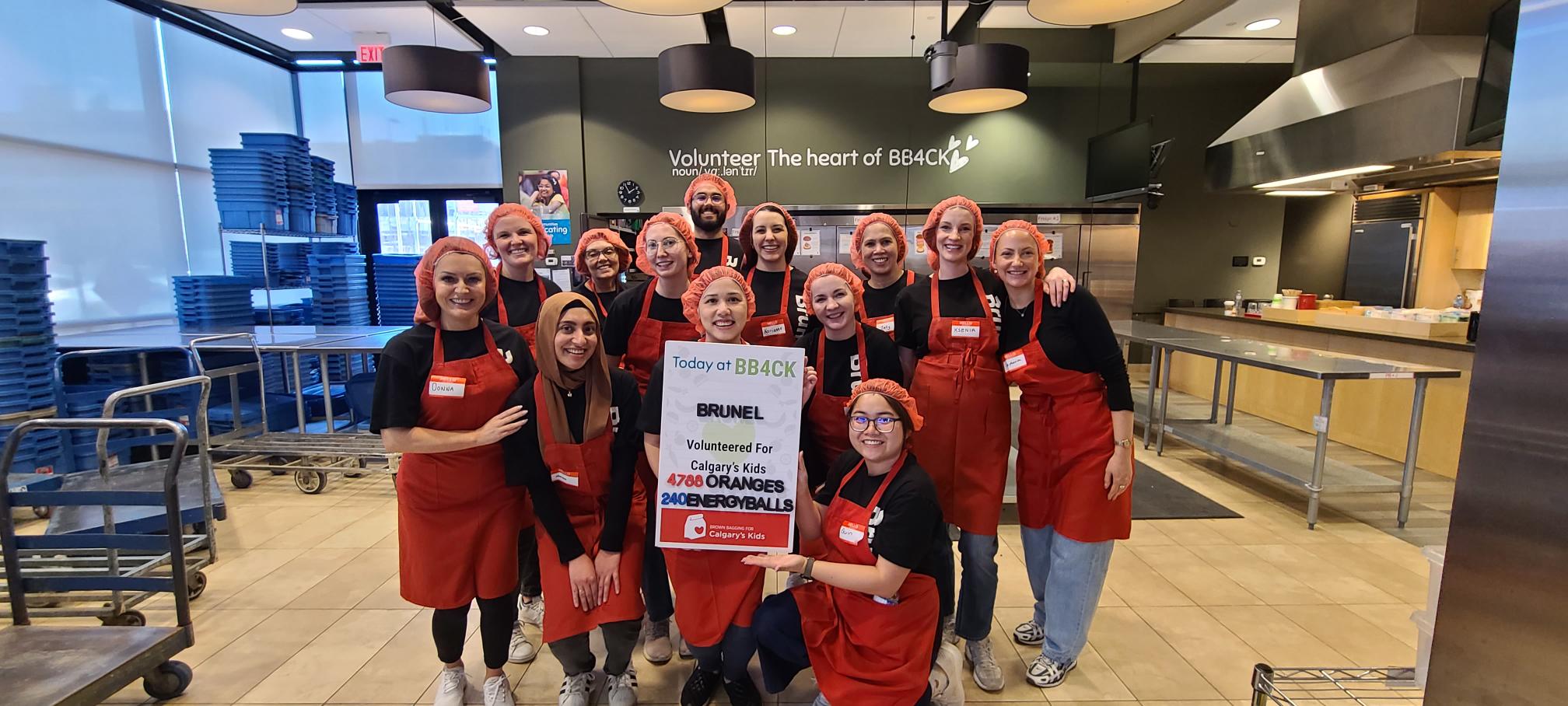 Brunel Calgary Team volunteering event