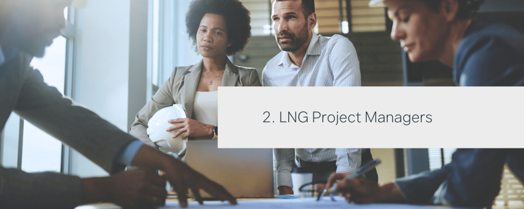 LNG project manager oversees planning, coordination, and implementation of project