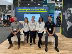 The Brunel team at MINExpo ready to secure mining opportunities in Canada for our candidates.