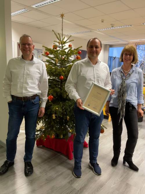 BCS Hildesheim Mitarbeitende mit Auszeichnung