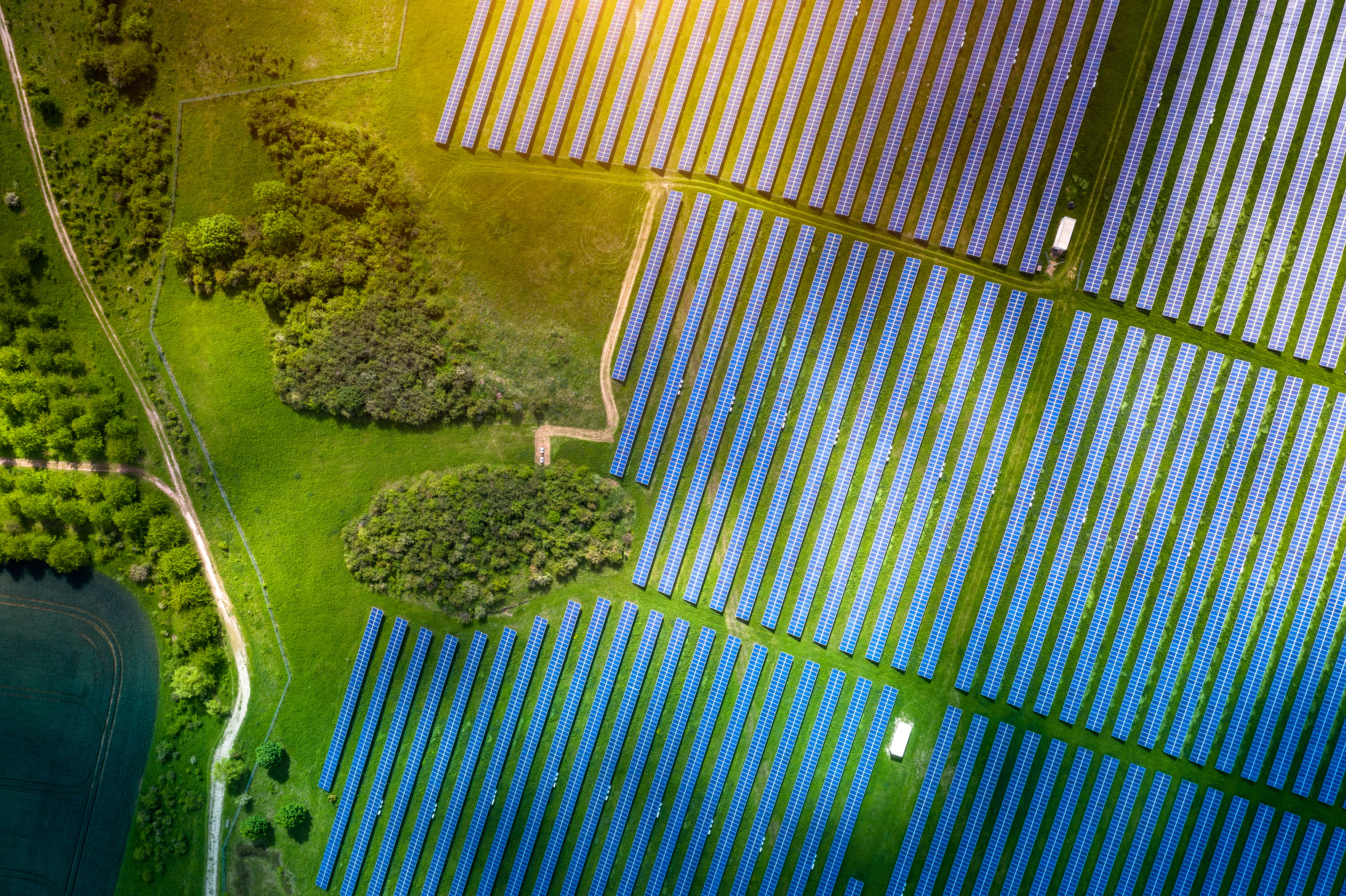 Solar farms
