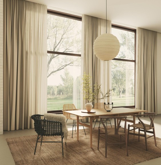 Fabric Library drapery
