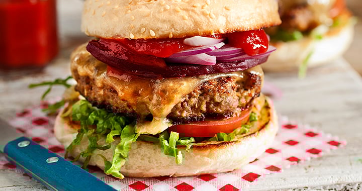 Cheesy Beef Burger