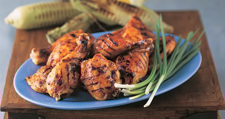 Barbecued Chicken Pieces