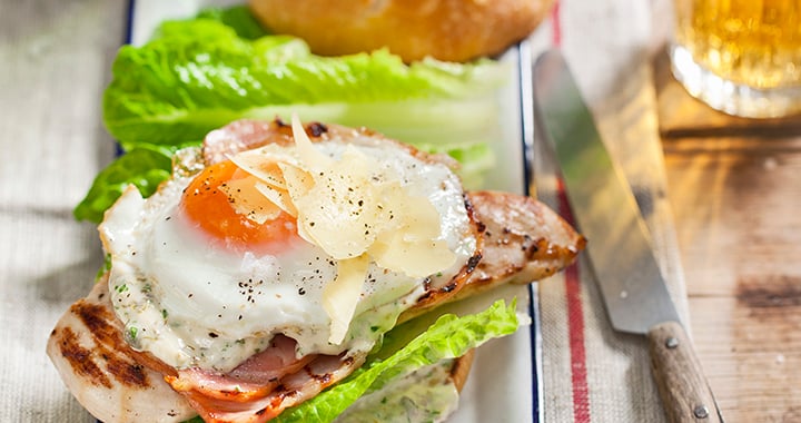 Chicken Caesar Burger